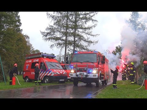 Nowy wóz bojowy dla OSP Bażanowice / Przywitanie