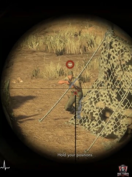 Sniper Elite 3 Grenade Shot Kill #shorts #viral #sniper