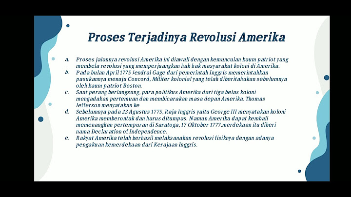 Berikut ini yang bukan merupakan faktor yang menyebabkan terjadinya Revolusi Amerika adalah