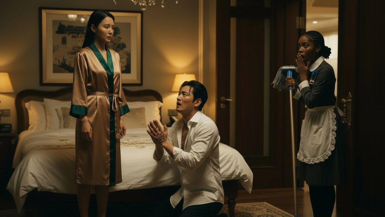 “Just One More Round”: Korean Mafia Boss on His Knees Begged His Wife—Unaware the Maid Was Listening