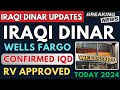 Iraqi dinarcitibank announced rv happens this monday  iqd rv  iraqi dinar news today 2024  iqd