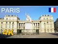 Winter walking Around Assemblée Nationale, Paris, France