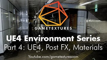 GameTextures Unreal Environment Series: Flooded Subway Part 5