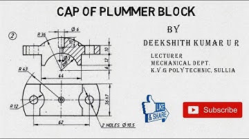 SOLID EDGE - CAP OF PLUMMER BLOCK