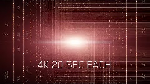 Two Binary Code Background. Stock Motion Graphics