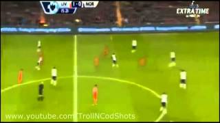 Astonishing suarez goal - liverpool vs norwich (premier league 5-1
04/12/2013) | hat-trick