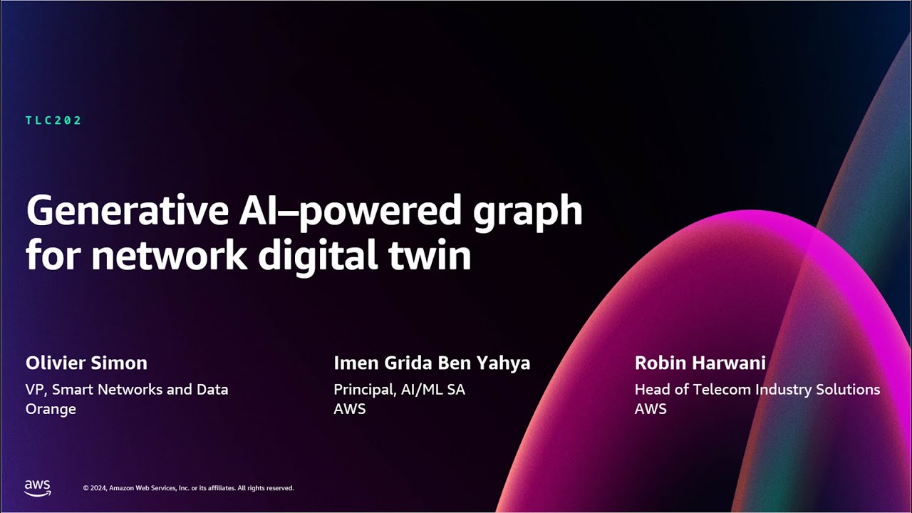AWS re:Invent 2024 - Generative AI–powered graph for network digital ...