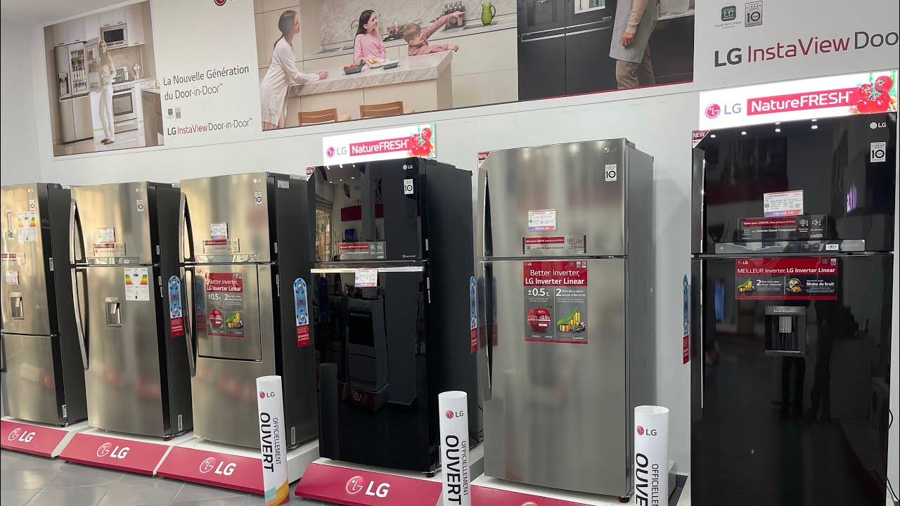 ثلاجات ال جي  شوروم اولاد موسى Showroom LG Ouled Moussa