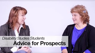 Disability Studies Students - Advice for Prospects