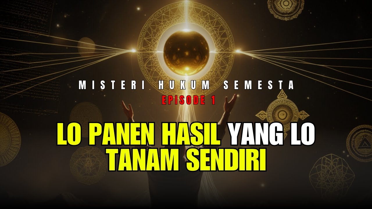 Hukum Semesta Itu Nyata: Kenapa Hidup Lo Nggak Acak Tapi Pola