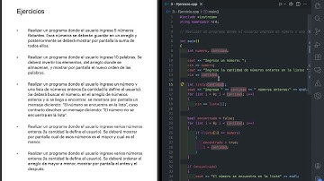 C++ | Arreglo de datos | Solución ejercicio 3 #shorts