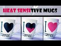 DIY Color Changing mugs with Thermochromic Pigment| Magic Mugs |Heat sensitive mugs |Gift Ideas