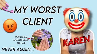 MY WORST CLIENT EVER… 😡💅🏼 (THIS HAPPENED😱) *COMPILATION*