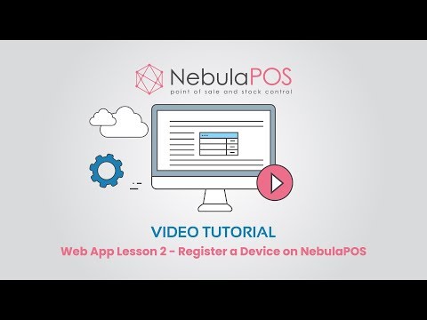 How to Register a Mobile Device on NebulaPOS