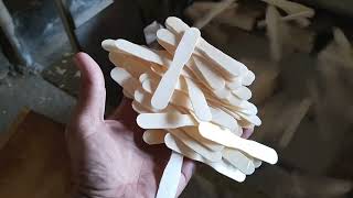 how to make Ice cream stick Wooden spoon 0333-3033000