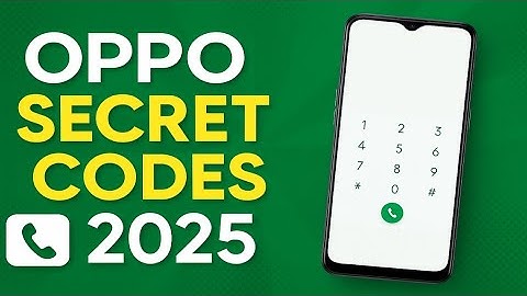 OPPO Mobile Secret Codes 2025 🔥 Hidden Features & Engineering Menu | Urdu/Hindi Guide