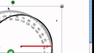 Using a protractor to create a circle graph - #52