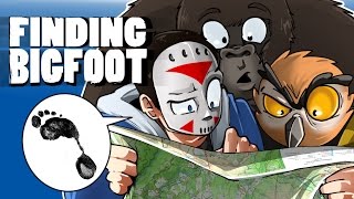 FINDING BIGFOOT - Searching through the forest! With Vanoss & Ohmwrecker!