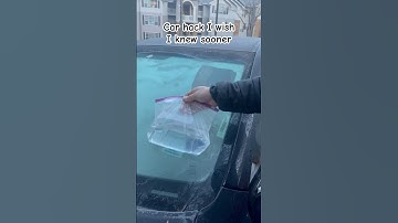 Fast and easy way to defrost a windshield #lifehacks #carhacks #useful #cartips #tipsandtrick #short