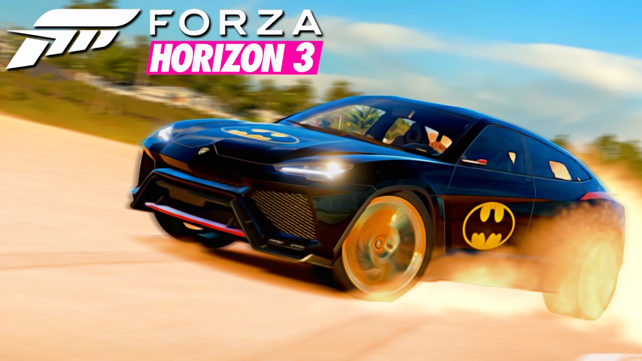Forza Horizon 3 - БЭТМОБИЛЬ И ТЮНИНГ.