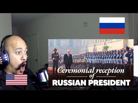 American Reacts To PM Modi at ceremonial reception of Russian President Putin at Rashtrapati Bhavan