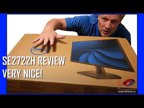 Dell SE2722H Unboxing Setup & Review - Best 27" Home Office Monitor