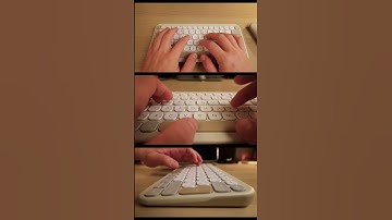 Typing test on ASUS Marshmallow Keyboard #Asus #marshmallow #keyboard