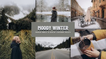 Moody Winter preset | Lightroom Tutorial