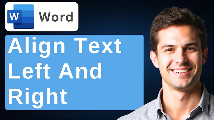 How To Align Text On Left And Right Side In Microsoft Word [2025 Guide]
