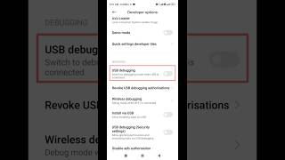 How to connect USB mobile otg | usb debugging #shorts screenshot 5