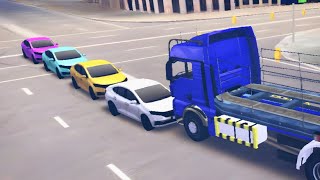 Offroad Transporter Truck Game - Car driving - Android Gameplay #4 screenshot 2