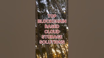 Top Blockchain based cloud solutions #blockchain #cloudcomputing