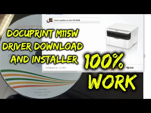 Fuji Xerox Docuprint M115W Driver Download and Installer