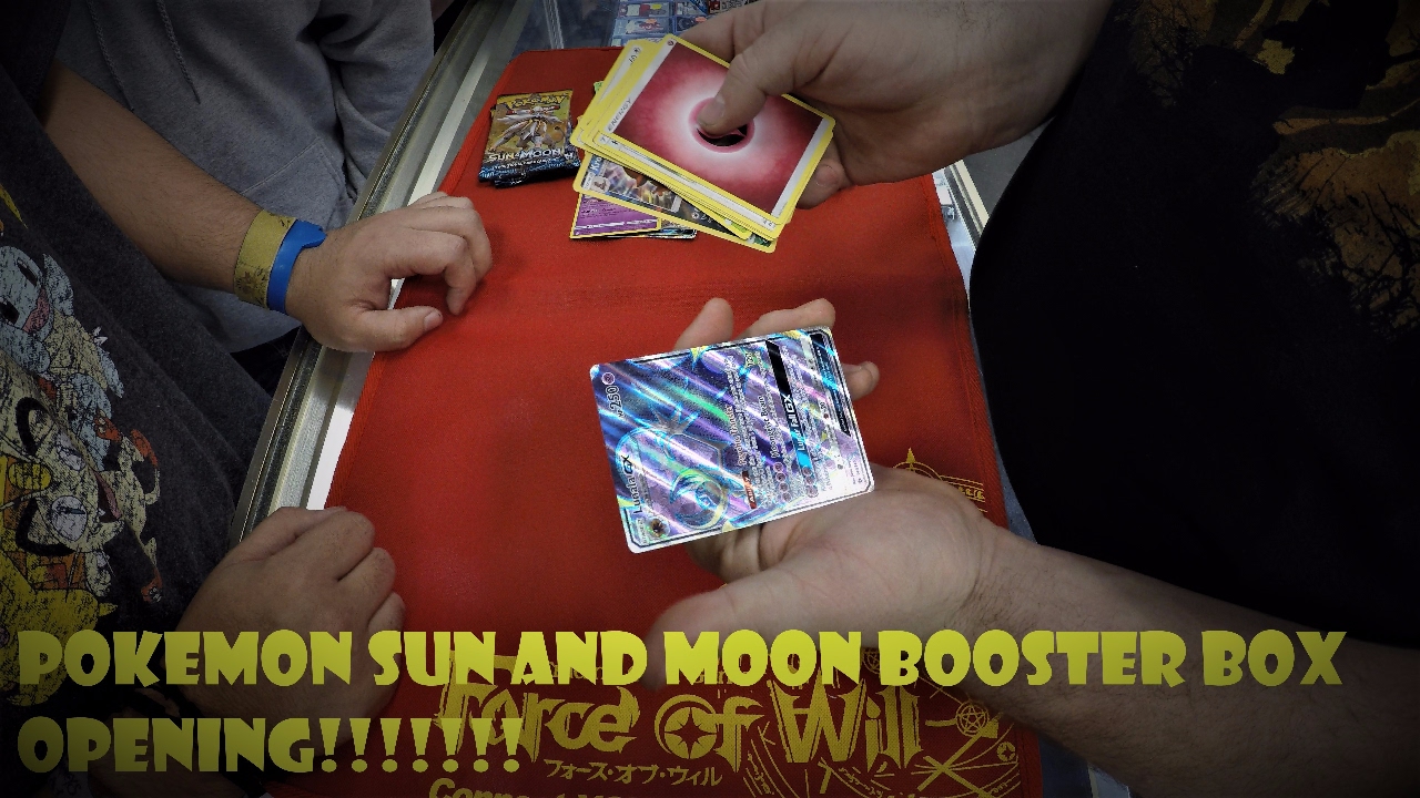 Pokemon Sun And Moon TCG Booster Box opening! Awesome pulls!! - YouTube