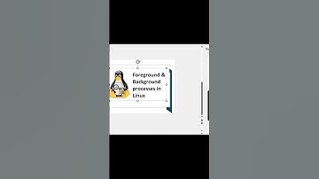 Linux Foreground and Background Processes Explained with Practical Examples  #devops #programming