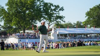 Aldrich Potgieter sinks clutch birdie putt to win historic playoff at 2025 Rocket Mortgage Classic