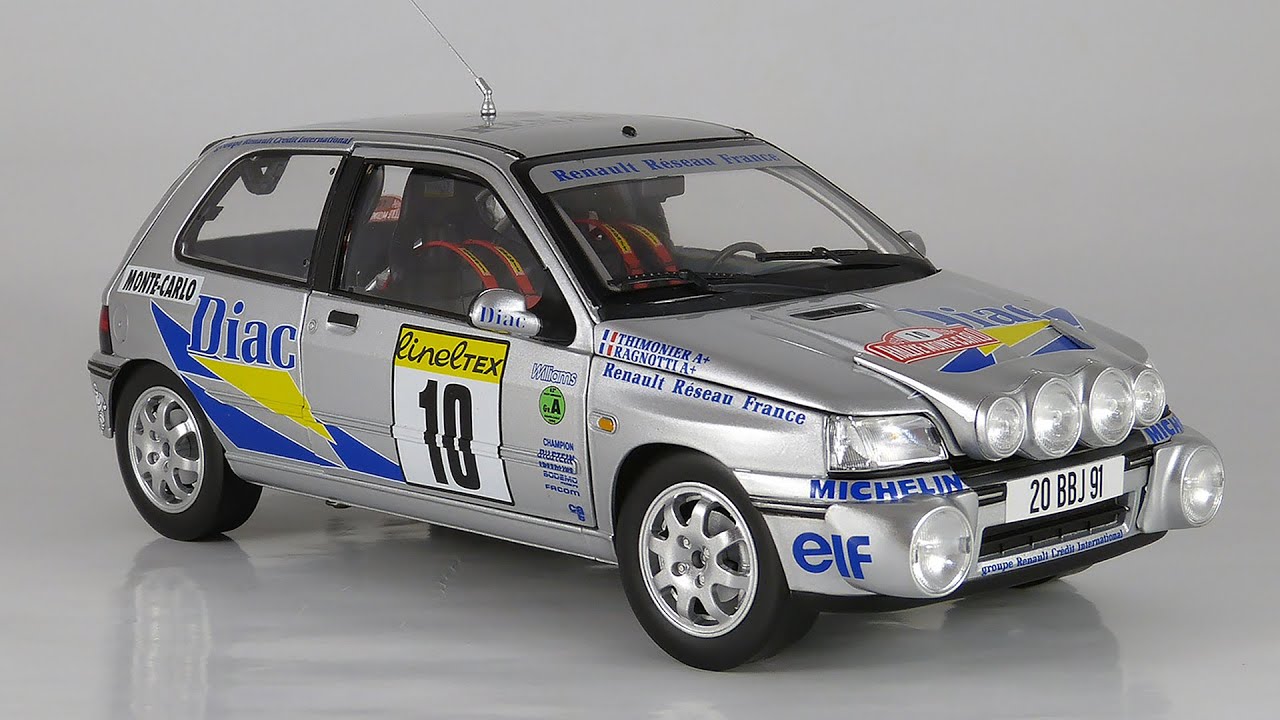 Norev Special Edition Renault Clio Willams GR A Rally
