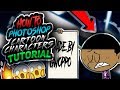 How To Photoshop Cartoon Characters (Designer Clothes, Skin Color, Hairlines *TUTORIAL*