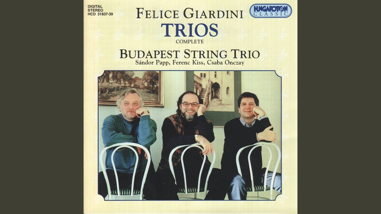 Παρακολούθηση Trio No 1 in B flat major - Allegro στο YouTube