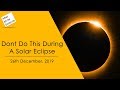 Solar Eclipse | सूर्य ग्रहण  | Don't do this during a Solar Eclipse | After All Its Science