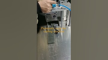 Pneumatic laundry soap bar cutting machine square soap cutter machine#soapmachine #soapcutting