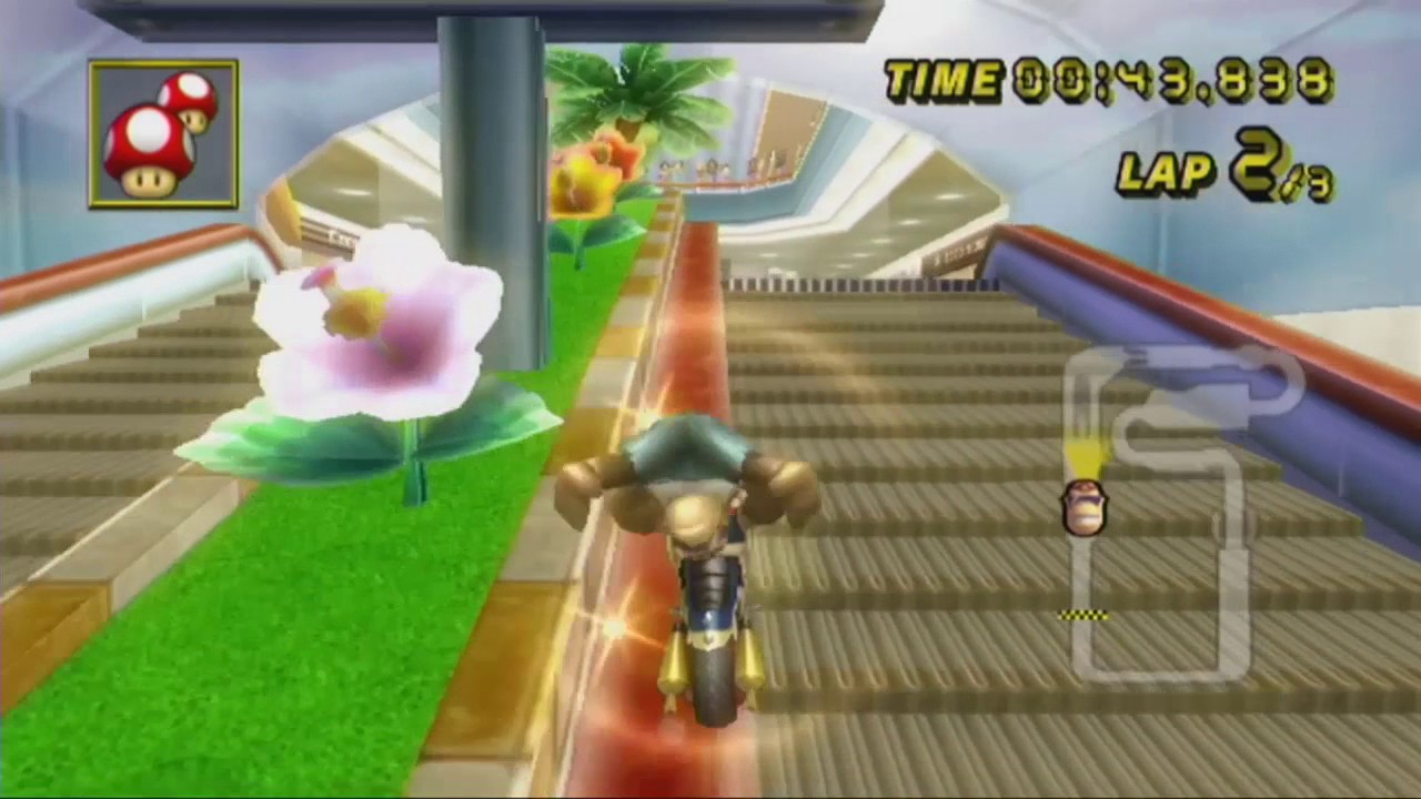 Mario Kart Wii Coconut Mall Glitch