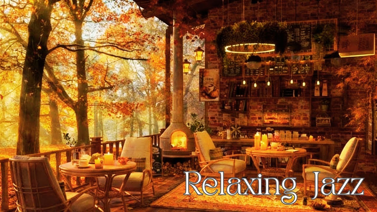 Smooth Jazz in a Cozy Café – Chill Coffee Shop Music for Work, Study ...