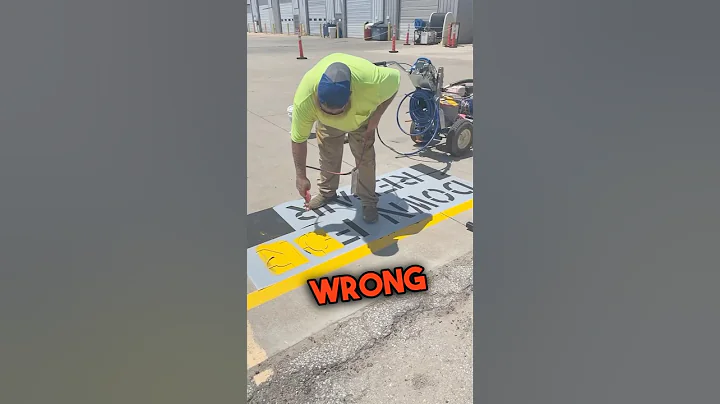 How much to charge for a parking lot striping job! 🎨 💵