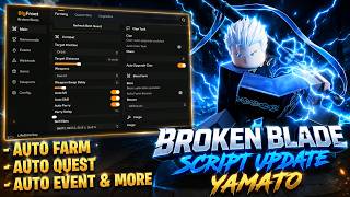 Broken Blade Script β AUTO FARM , AUTO QUEST, AUTO BOSS, AUTO REROLL, AUTO SKILL & MORE! (PC/MOBILE) Broken Blade Script β AUTO FARM , AUTO QUEST, AUTO BOSS, AUTO REROLL, AUTO SKILL & MORE! (PC/MOBILE)