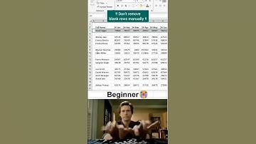 How to Delete Blank Rows in Excel FAST | Save Time!