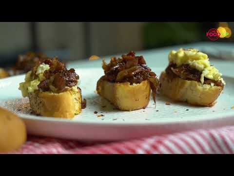How To Make Gordon Ramsay Bacon Jam And Toast Recipe | Thefoodxp