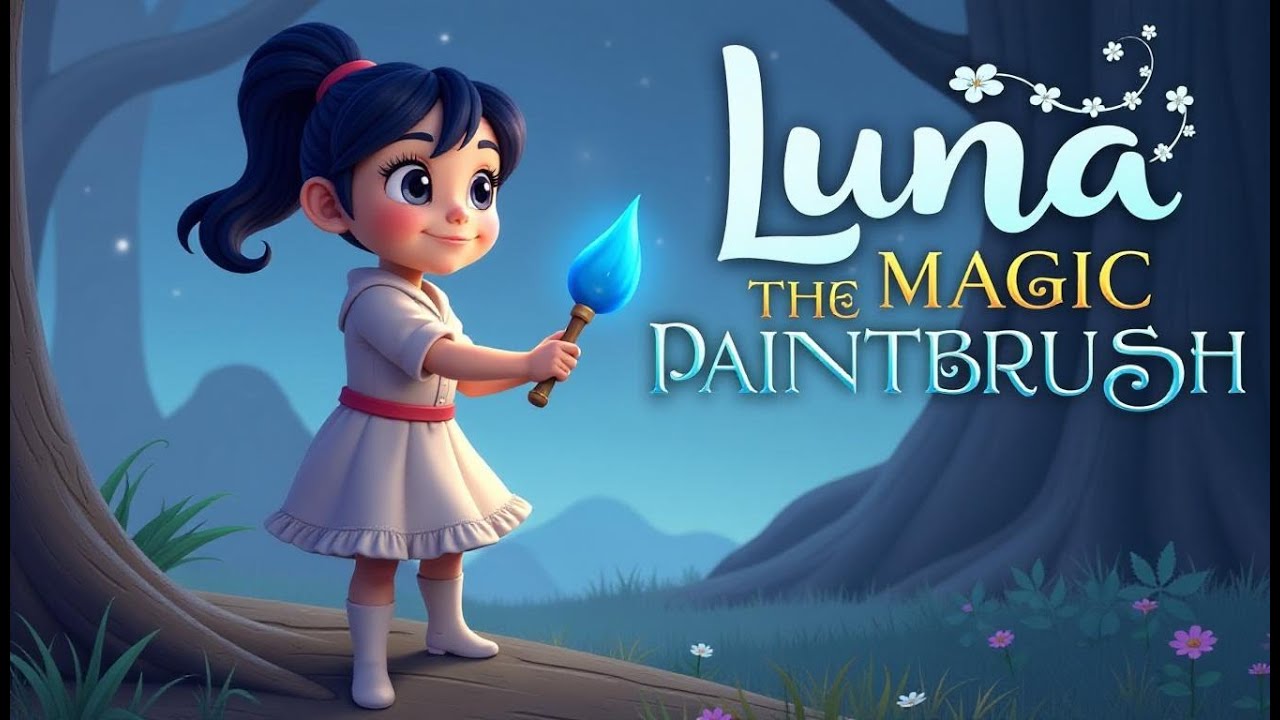 Luna and the magic paint brush 
