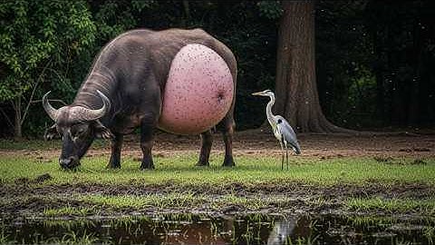 A Heron’s Unexpected Rescue Attempt – Nature’s Most Surreal Moment