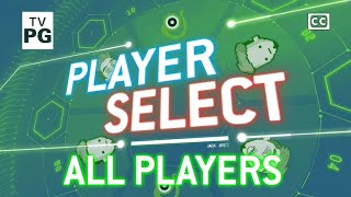 Player Select: Jack Attack -All Players